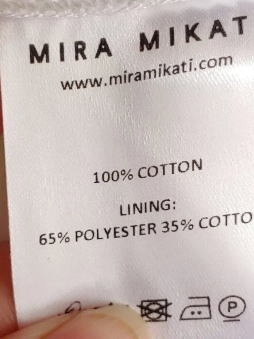 Mira Mirkati Skirt Ruffle Wrap 100% Cotton Polka Dot Midi - Picture 7 of 16